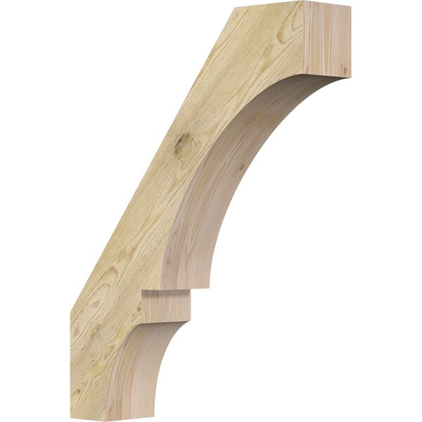 Ekena Millwork 6"W x 26"D x 34"H Balboa Rough Sawn Knee Brace, Douglas Fir BRC06X26X34BOA00RDF - main